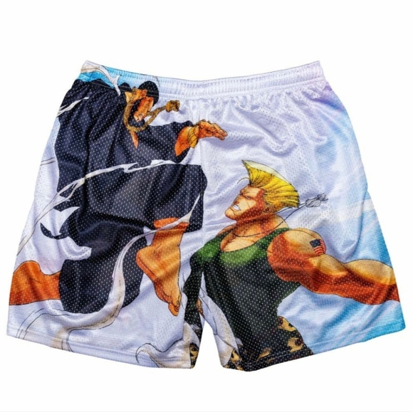 Street Fighter Men's XXL Graphic Shorts - Picture 2 of 6